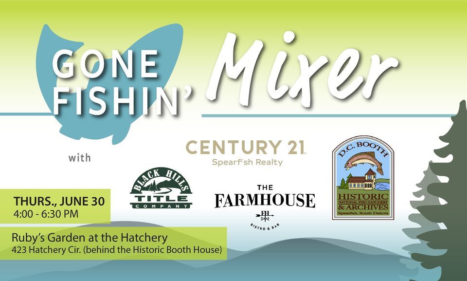 June Gone Fishin Mixer, Ruby's Garden at D.C. Booth Historic National Fish  Hatchery and Archives, Spearfish, June 30 2022 | AllEvents.in