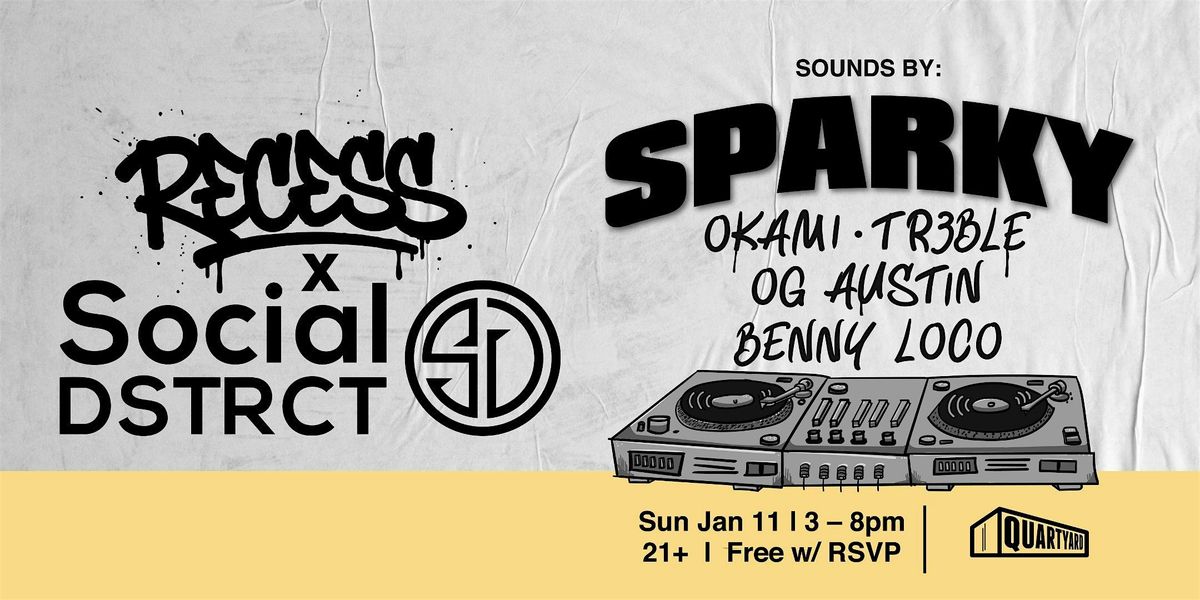 Recess: Hip Hop + R&B Day Party, 11 January | Event in San Diego | AllEvents