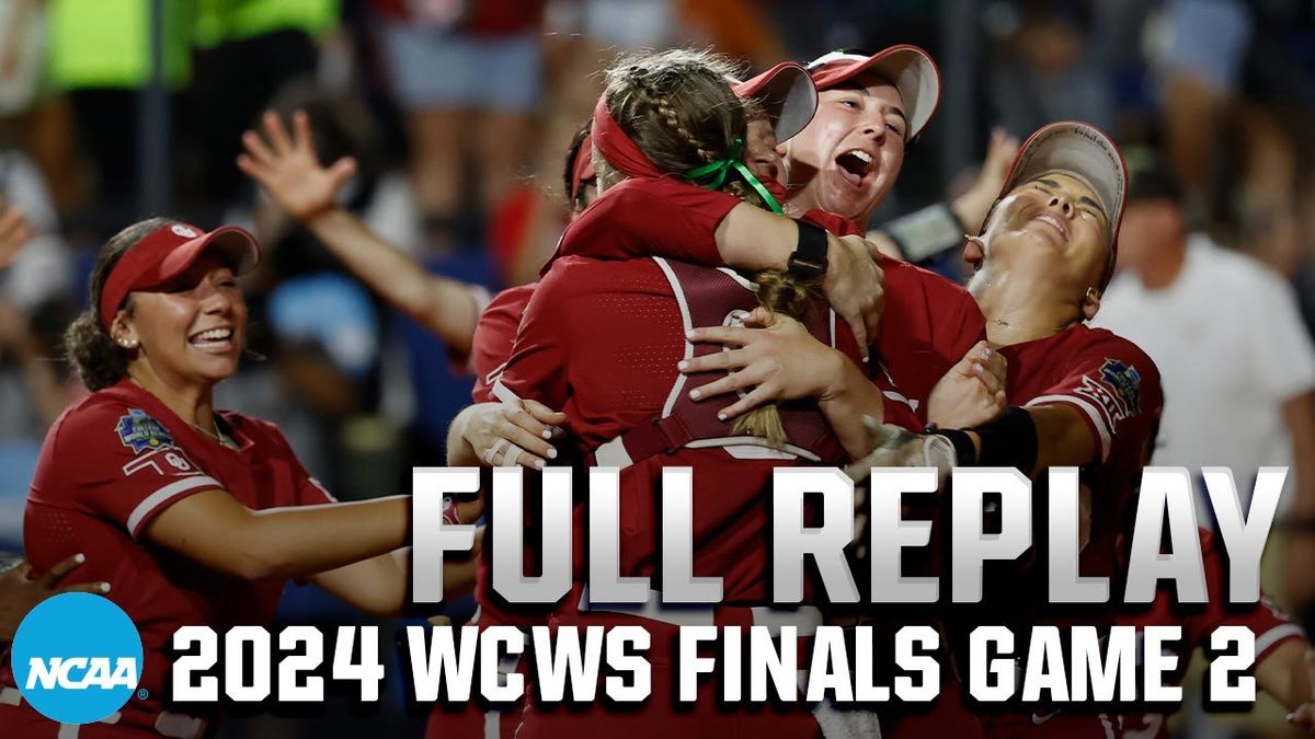 NCAA Women's College World Series - Finals Game 2, 28 May | Event in Oklahoma City | AllEvents