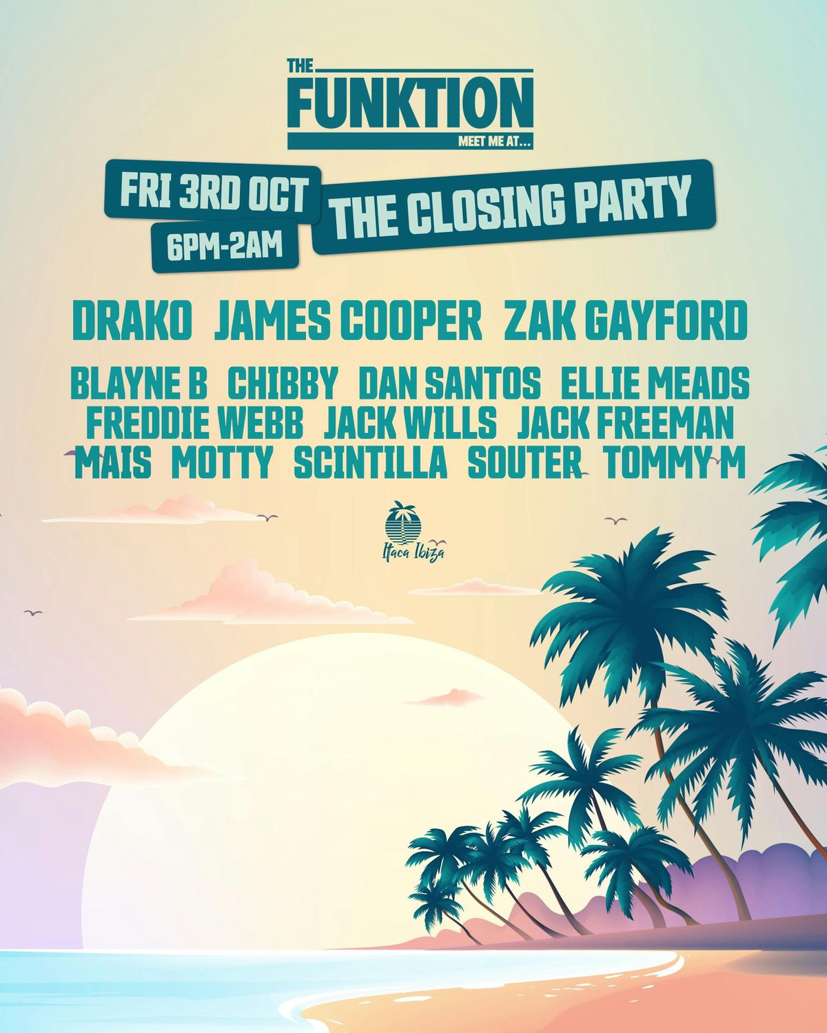 Funktion The Closing Party, 3 October | Event in Ibiza | AllEvents