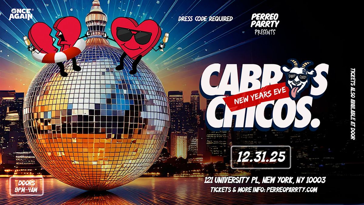 Cabros Chicos - NYE | Latin & Reggaeton Dance Party (18+), 31 December | Event in New York City | AllEvents