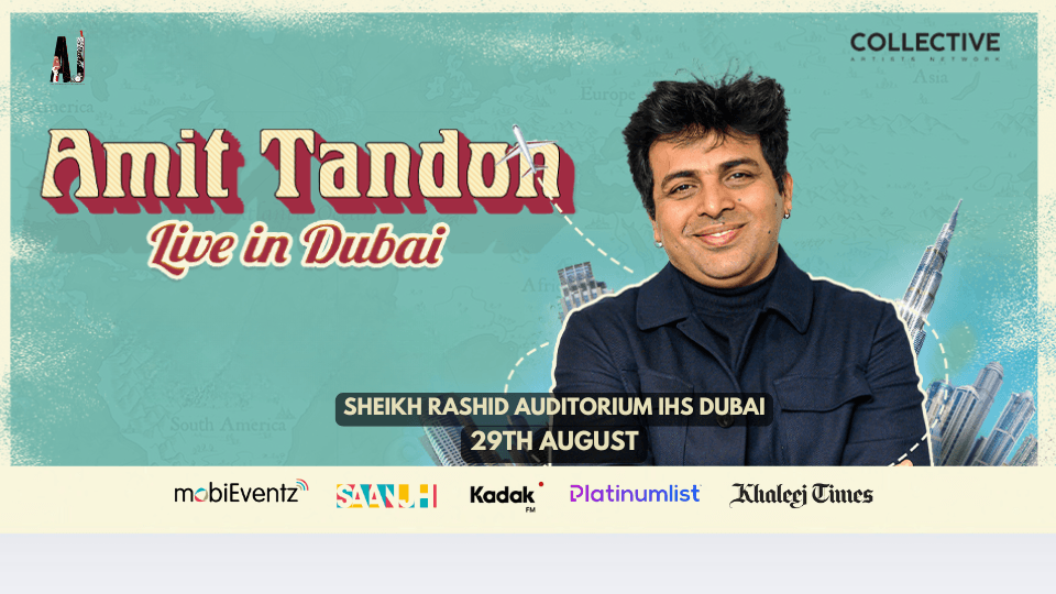 Amit Tandon Live in Dubai, 29 August | Event in Dubai | AllEvents