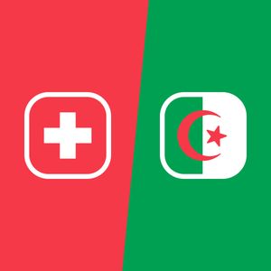 Switzerland vs Algeria - World Cup Round of 32 - Match 85