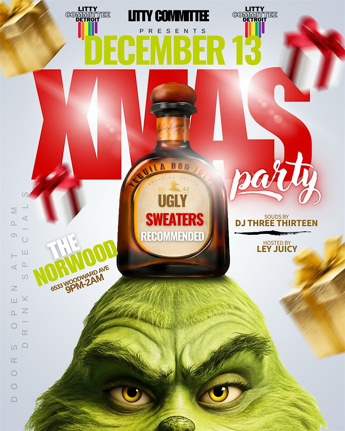 Ugly Christmas Sweater Party at The Norwood, 13 December | Event in Detroit | AllEvents