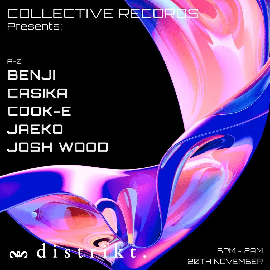 Collective Records at Distrikt, 20 November | Event in Leeds | AllEvents