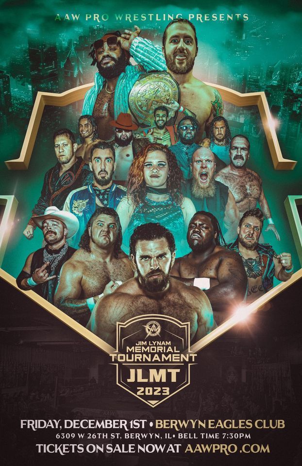 AAW Pro Wrestling - The Jim Lynam Memorial Tournament, Berwyn Eagles ...