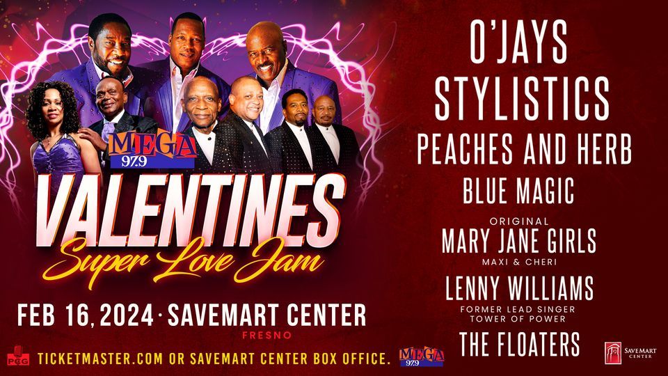 Valentines Super Love Jam, Save Mart Center, Fresno, February 16 2024