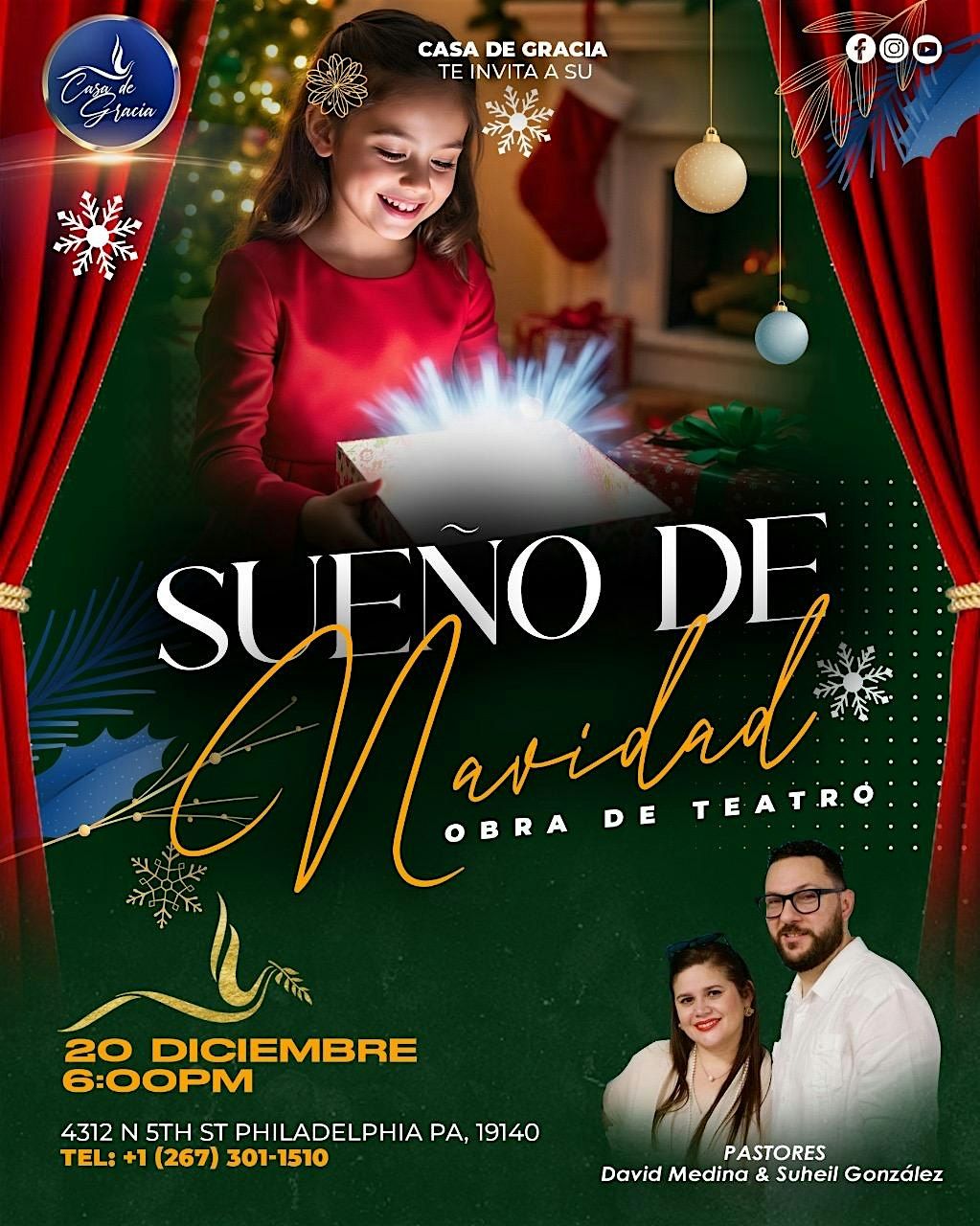 Sueño de Navidad, 20 December | Event in Philadelphia | AllEvents