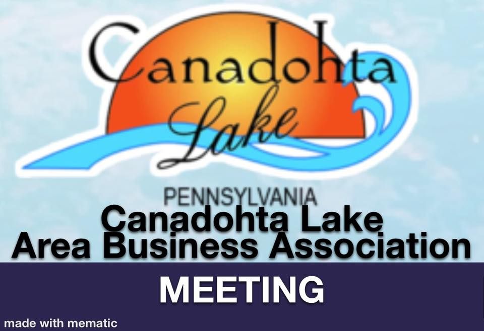 Canadohta Lake Area Business Association Meeting The Pond Bar & Grill