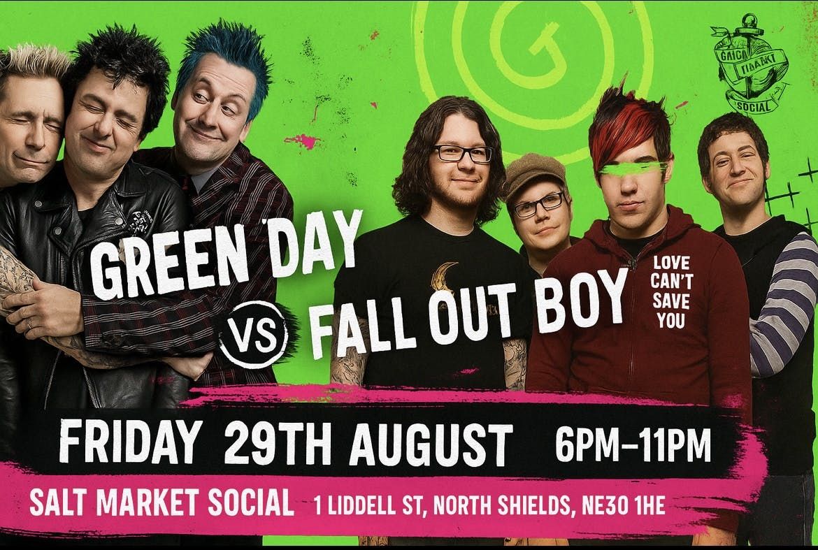 GREEN DAY V FALL OUT BOY | Event in North Shields | AllEvents