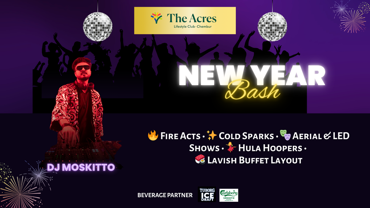 The Acres Club New Year Bash, 31 December | Event in Ambikapur | AllEvents