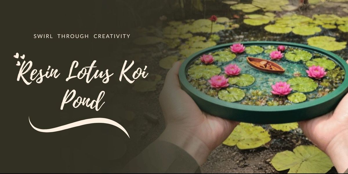 Lotus Koi Pond art