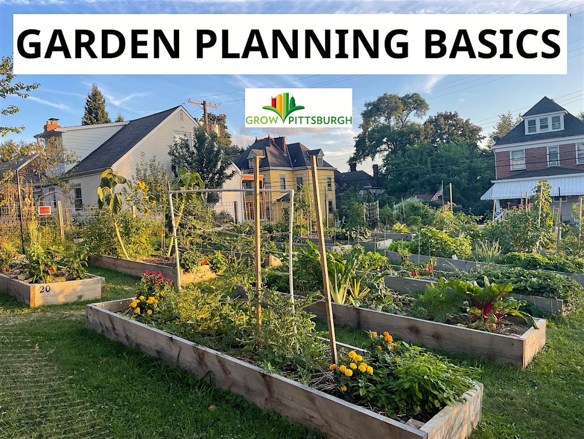 Garden Planning Basics, 21 January | Event in Pittsburgh | AllEvents