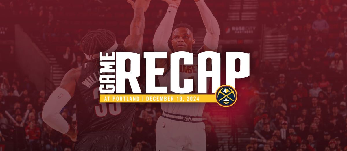 Portland Trail Blazers at Denver Nuggets at Ball Arena, 22 March | Event in Denver | AllEvents