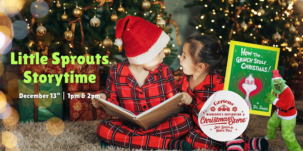 Little Sprouts Storytime at Gertens, 13 December | Event in Inver Grove Heights | AllEvents