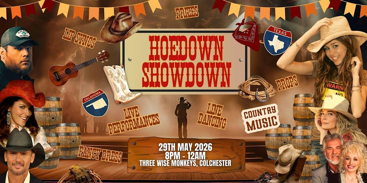 Hoedown Showdown - Colchester, Three Wise Monkeys, 29 May | Event in Colchester | AllEvents