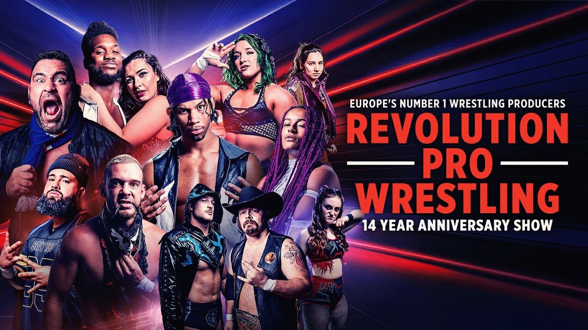 Revolution Pro Wrestling: 14 Year Anniversary Show at OVO Arena Wembley, 29 August | Event in London | AllEvents