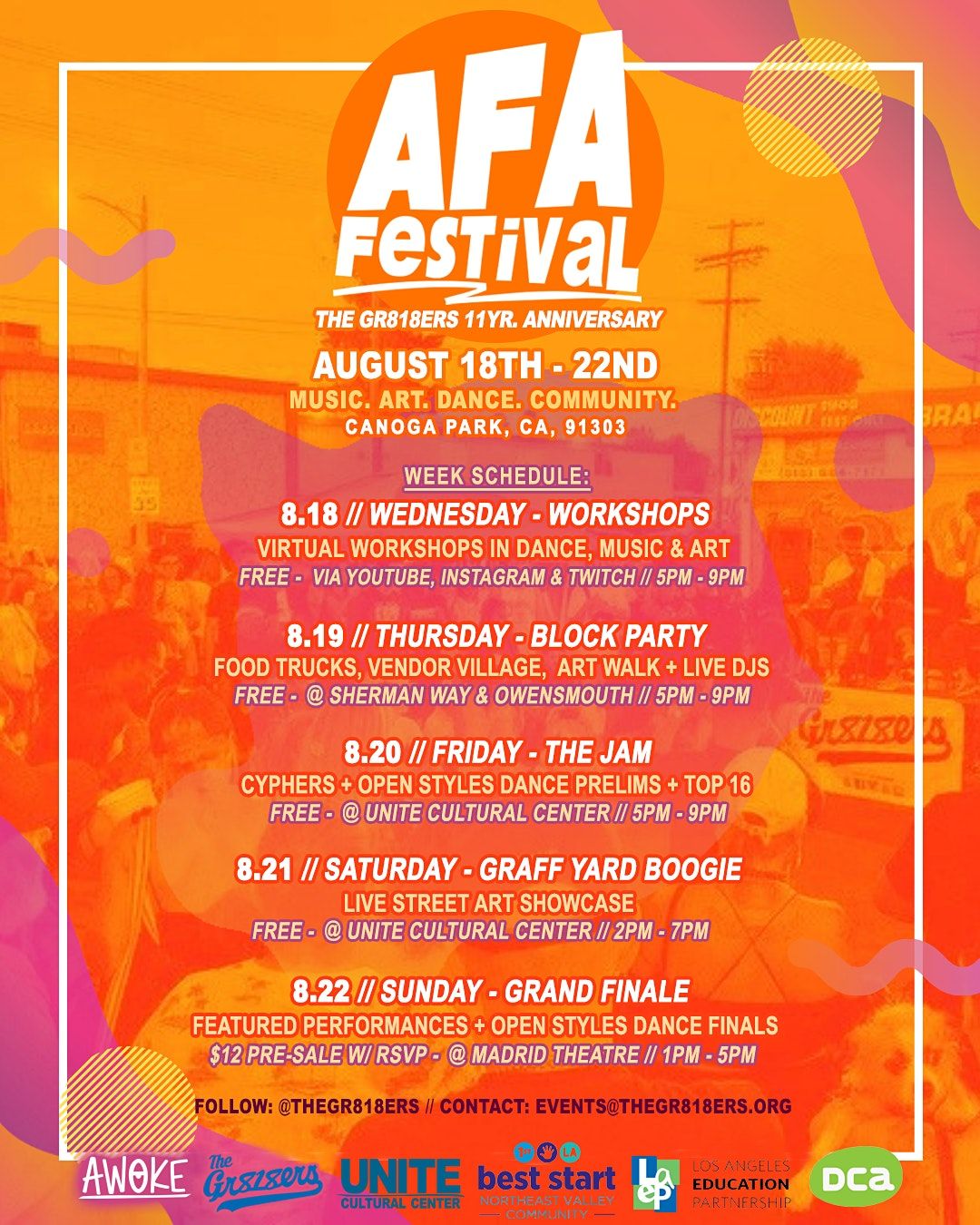 Dance Competition In Los Angeles Allevents In Boogie Festival 2022 Los Angeles