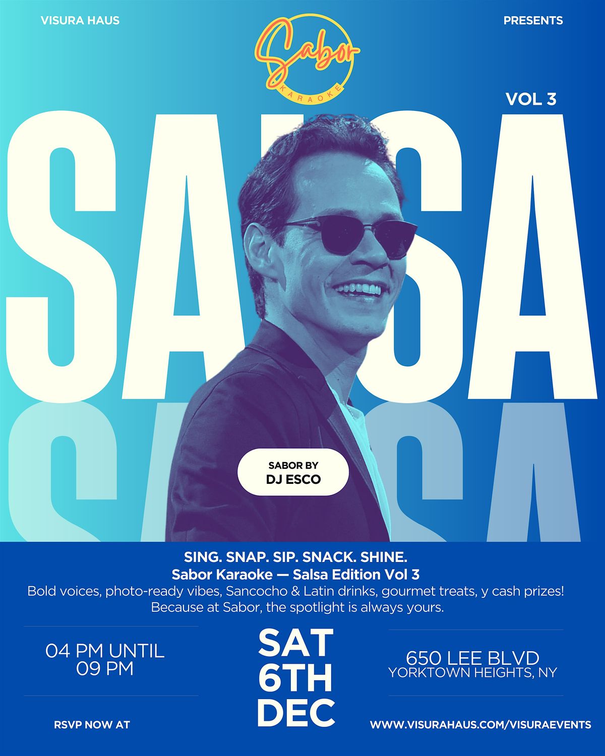 SABOR Karaoke: Salsa Edition – Fotos, Sancocho, Latin Drinks & Mic Drops, 6 December | Event in Yorktown Heights