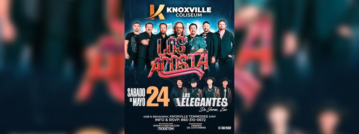 LOS ACOSTA & LOS ELEGANTES DE JEREZ, 24 May | Event in Knoxville | AllEvents