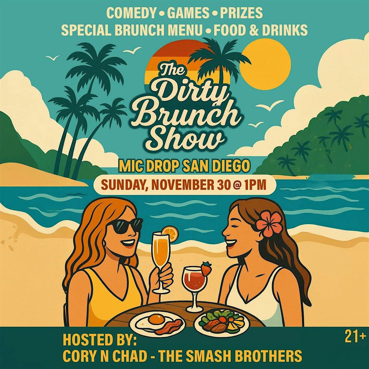 The Dirty Show Brunch, 30 November | Event in San Diego | AllEvents