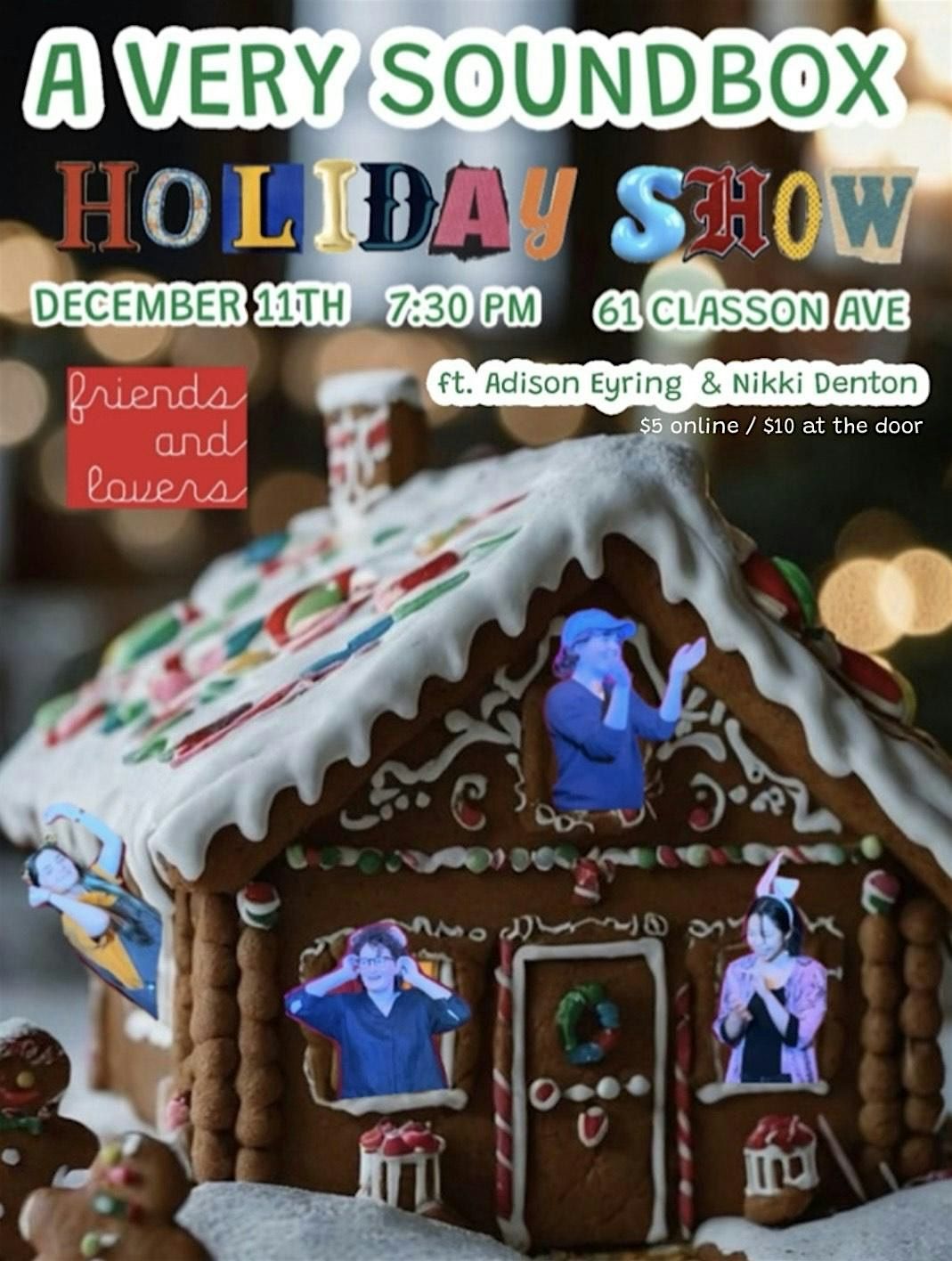 Soundbox Improv (Live Comedy), 11 December | Event in Brooklyn | AllEvents