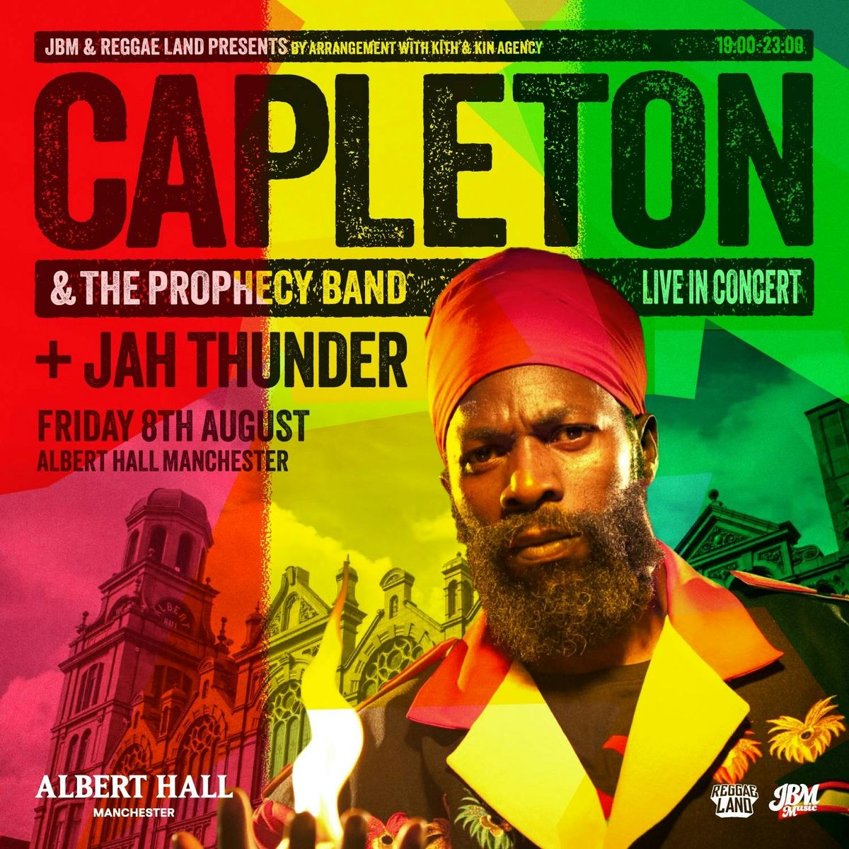 £22.50 Xclusive Tickets For Capleton, 8 August | Event in Manchester | AllEvents