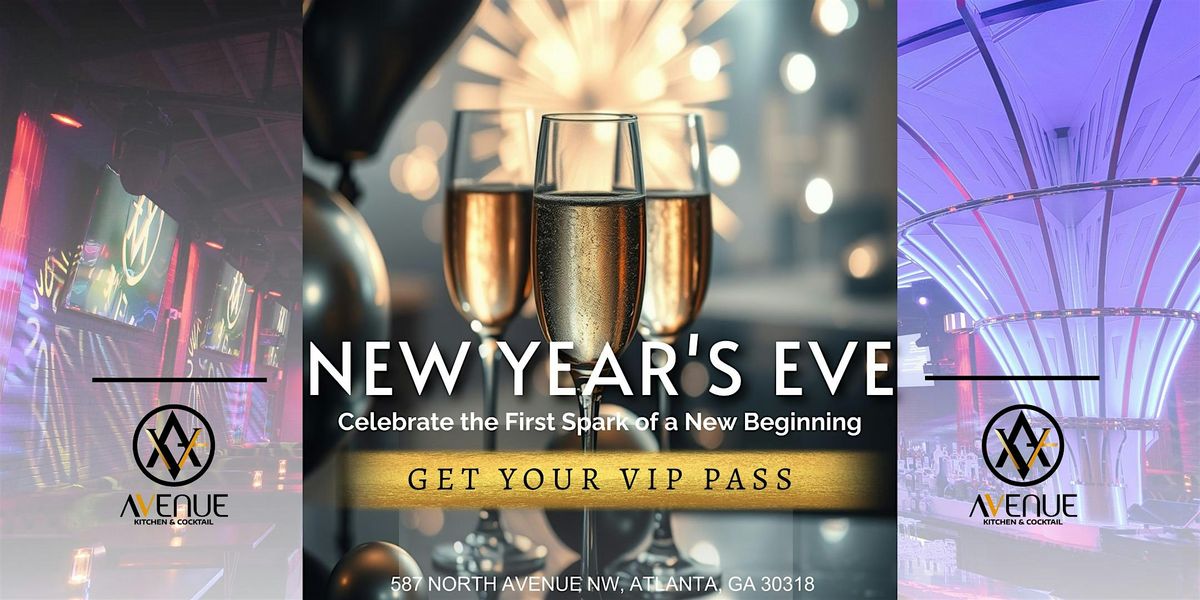 Midnight Elegance: New Year's Eve at Avenue, 31 December | Event in Atlanta | AllEvents