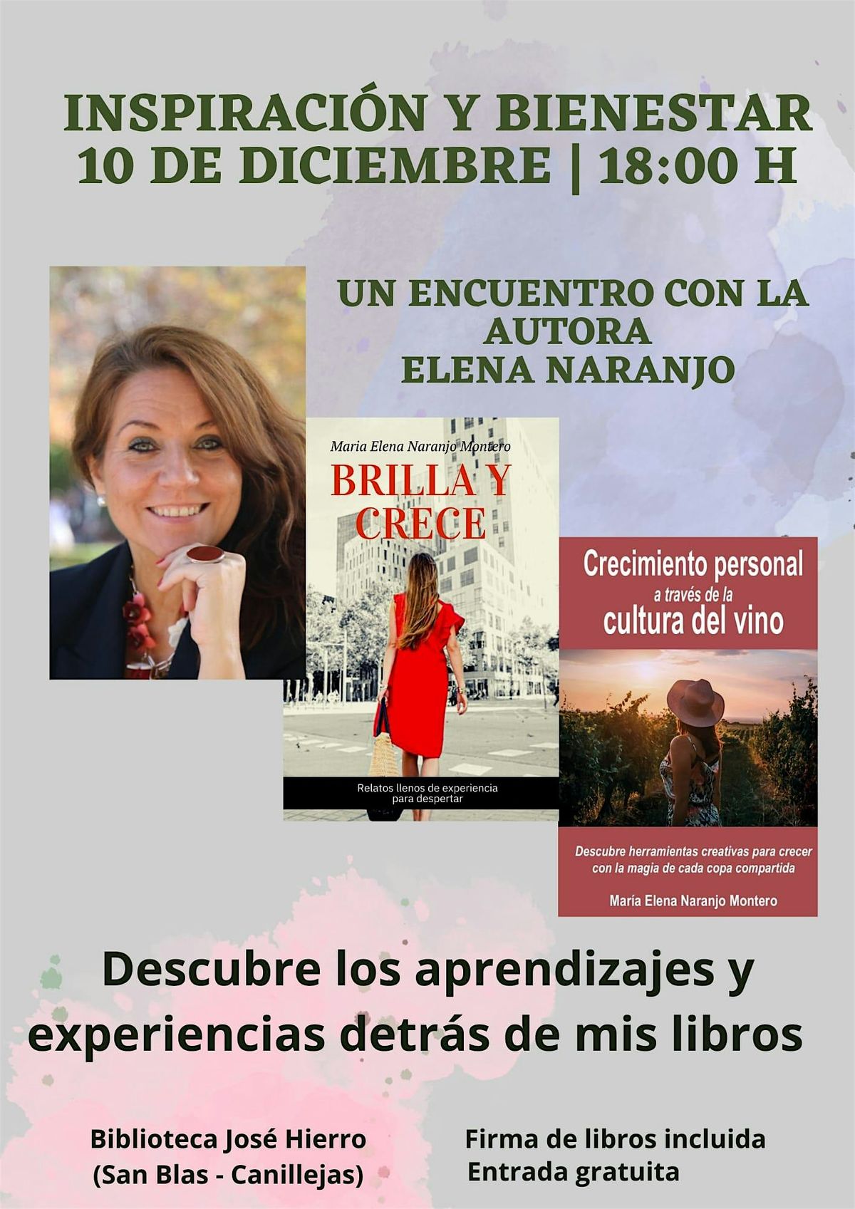 Un encuentro con mis libros, 17 December | Event in Madrid | AllEvents