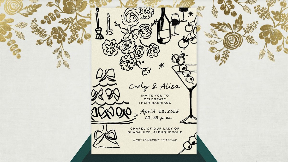 Alisa and Cody's Wedding, 23 April | Event in Albuquerque | AllEvents