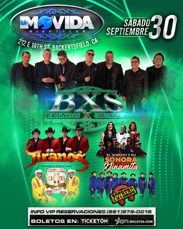 BXS Bryndis Por Siempre Bakersfield, CA, La Movida