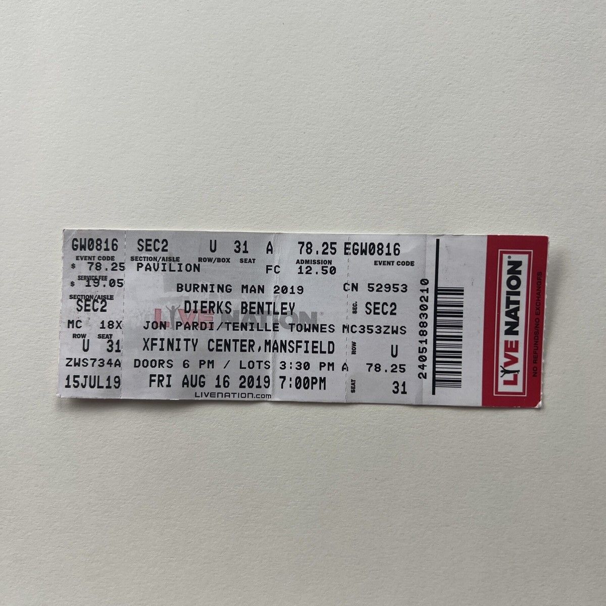 Dierks Bentley at Madison Square Garden, 28 August | Event in New York | AllEvents