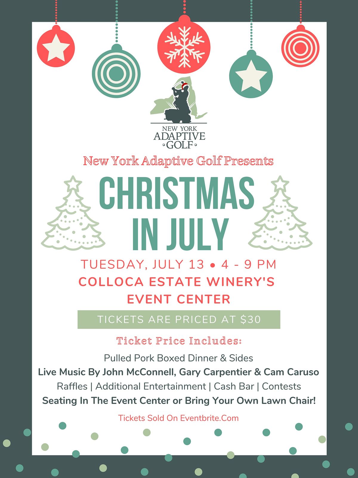 Christmas In July Colloca Estate Winery Sterling July 13 2022 Allevents In Sterling Festival 2022