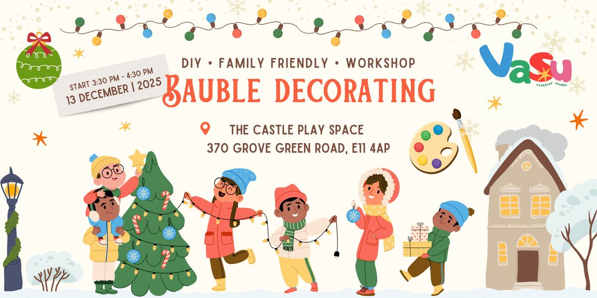 Festive Bauble Decorating Workshop, 13 December | Event in London | AllEvents