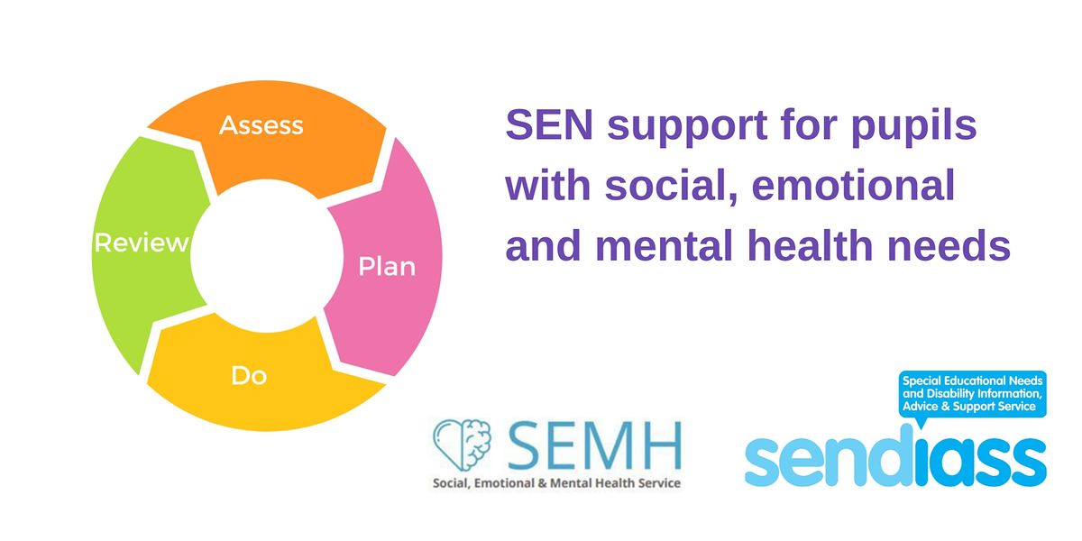 Sen Support For Pupils With Social Emotional Mental Health Needs October 5 2021 Online Event Allevents In