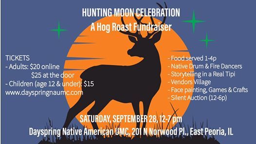 Hunting Moon Celebration Hog Roast At Dayspring Native American