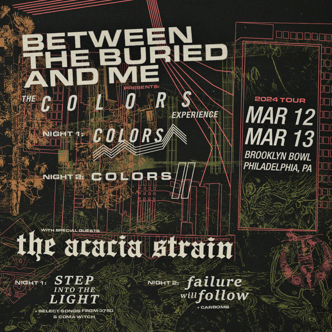 Between the Buried and Me at Delmar Hall, 16 May | Event in St. Louis | AllEvents