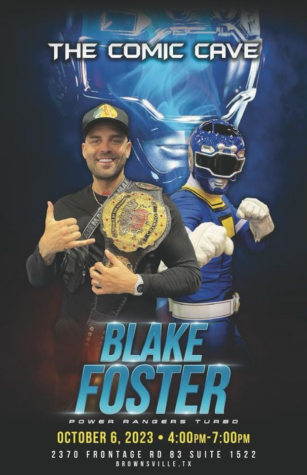 Blue Power Ranger Blake Foster at The Comic Cave, The Comic Cave ...