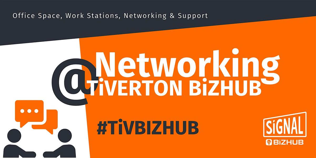 #TiVBiZHUB  Networking Morning, 13 January | Event in Tiverton | AllEvents