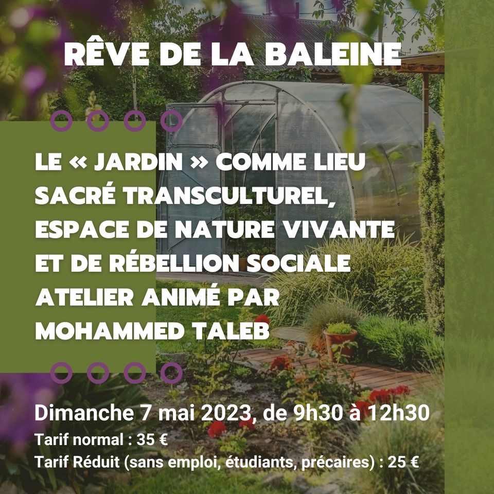 Le « Jardin » comme lieu sacré transculturel, espace de Nature vivante