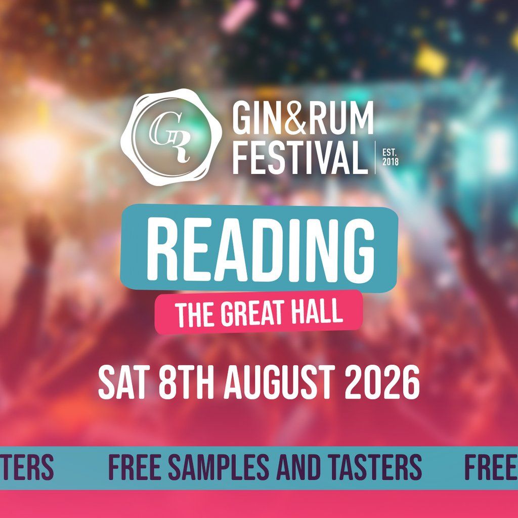 Gin & Rum Festival - Reading - 2026, 8 August | Event in Reading | AllEvents