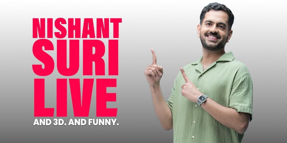Nishant Suri Live - Stand Up Comedy Solo, 1 June | Event in Jaipur | AllEvents