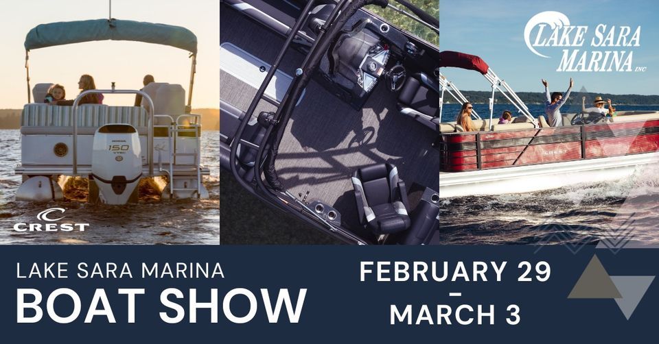 Lake Sara Marinas 2024 Boat Show Spectacular!, Village Square Mall