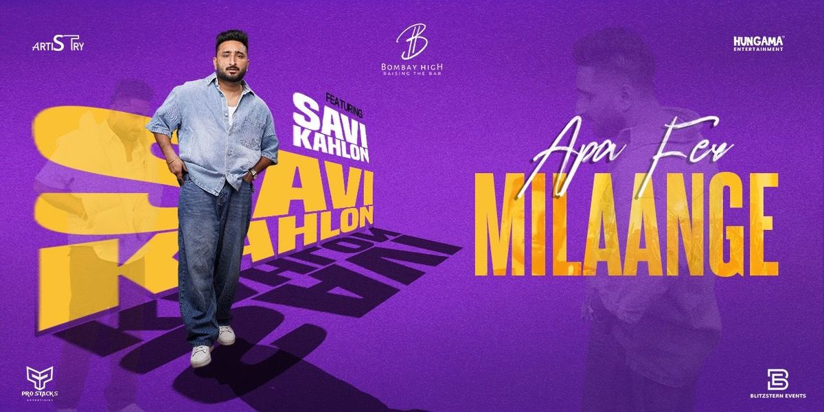 Savi Kahlon Live at Bombay High, 9 May | Event in Pune | AllEvents