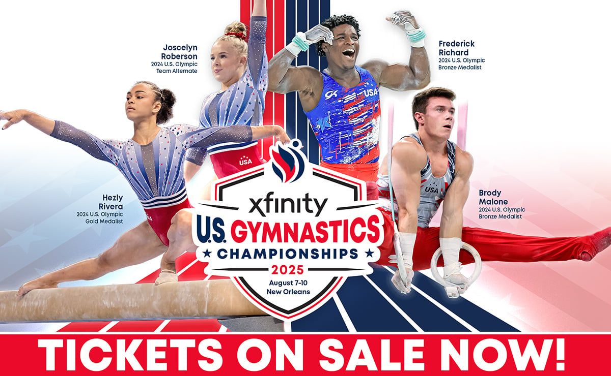 US Gymnastics Championship - Senior Mens Saturday Session at Smoothie King Center, 9 August | Event in New Orleans
