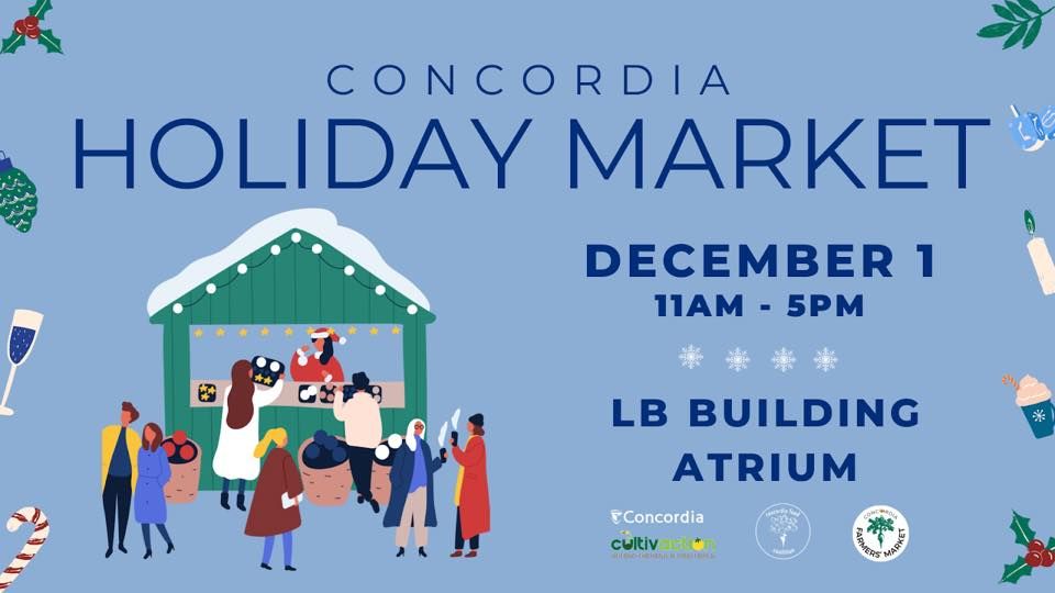 Concordia Holiday Market, Concordia University Webster Library LB