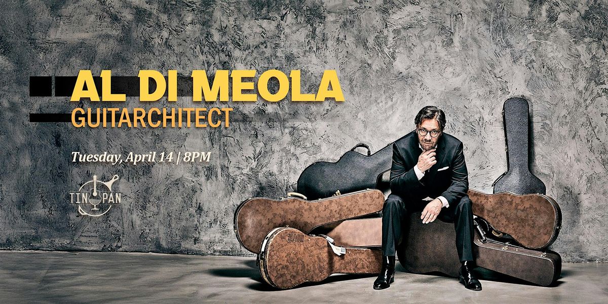Al Di Meola – Guitarchitect, 14 April | Event in Richmond | AllEvents