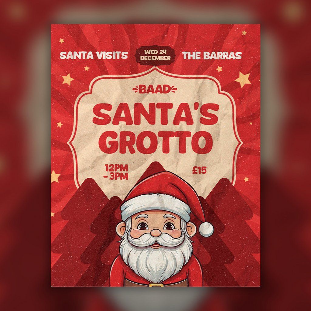 Santa's Grotto @ BAaD, 24 December | Event in Glasgow | AllEvents