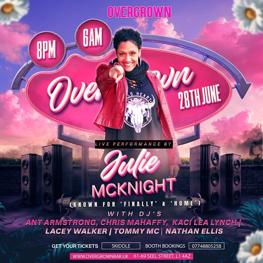 Overgrown X Julie McKnight | Event in Liverpool | AllEvents