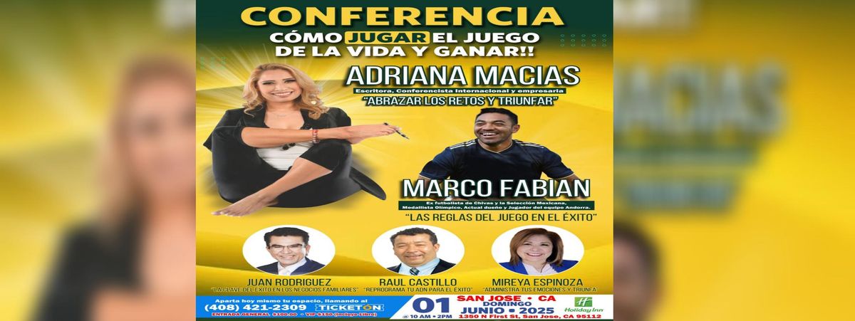 ADRIANA MACIAS , MARCO FABIAN, 1 June | Event in San Jose | AllEvents